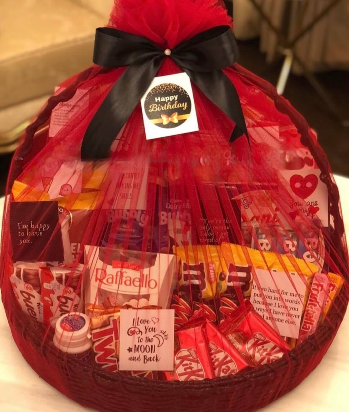 Loded chocolates basket