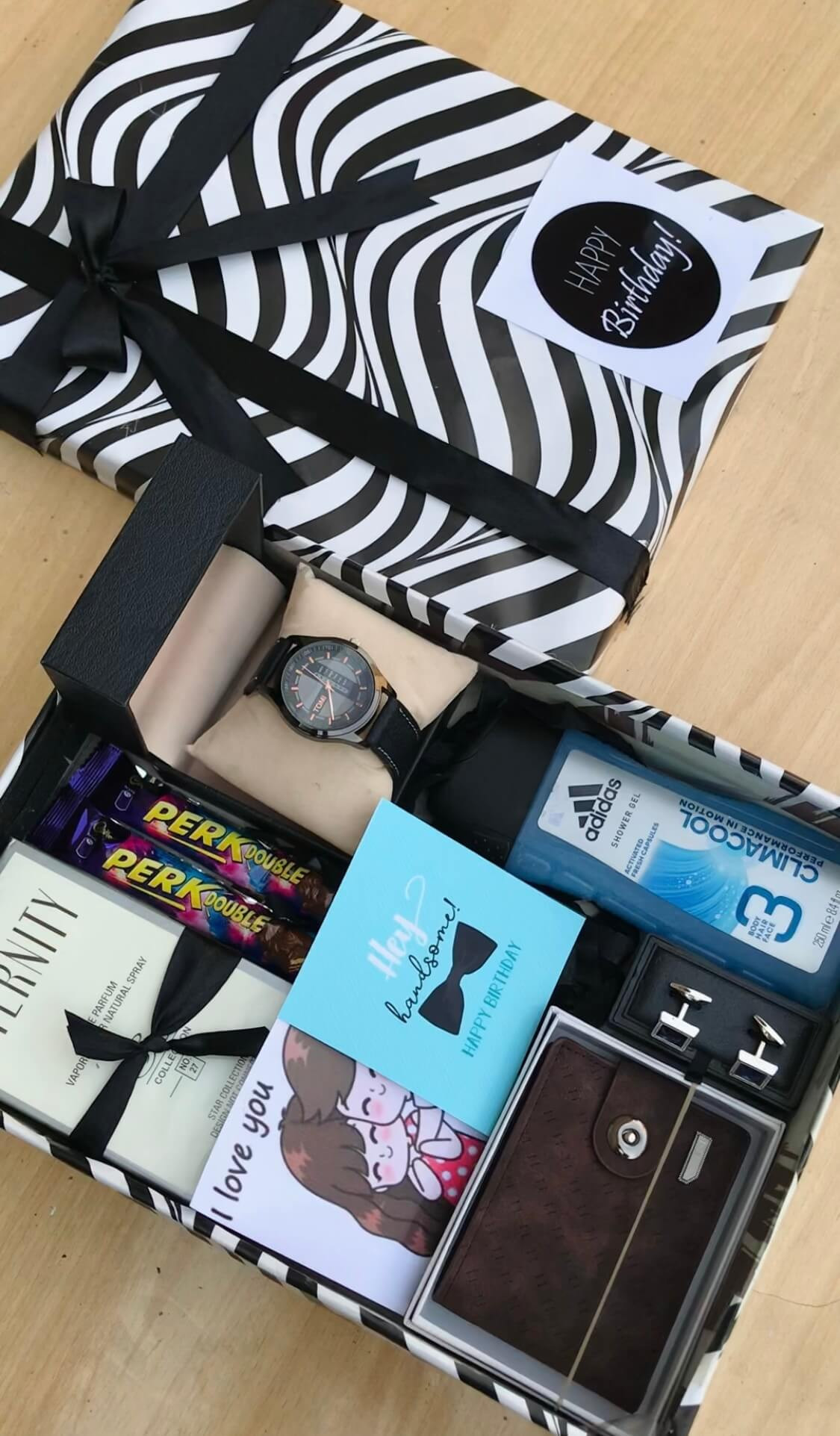 Men accessories box