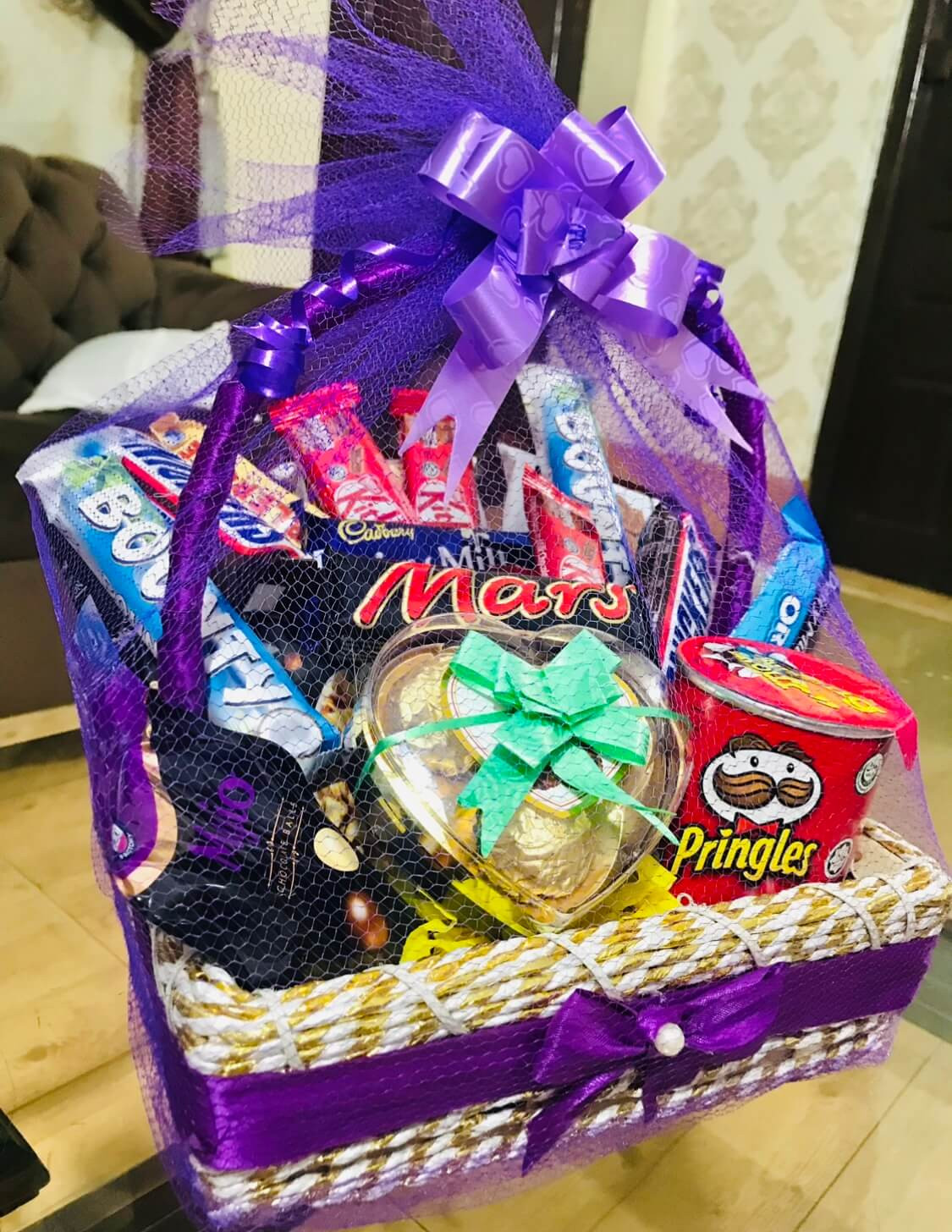 Chocolates basket 1