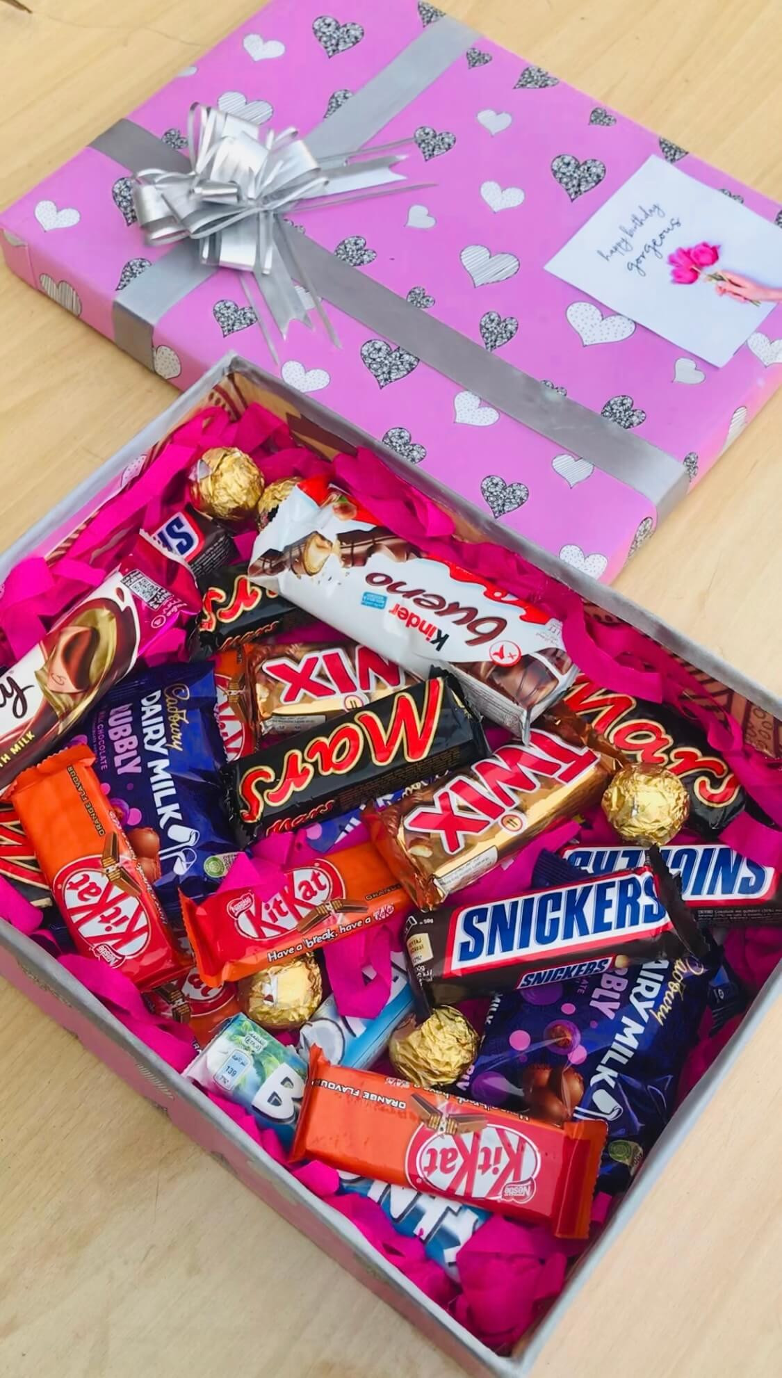 Loaded chocolates box